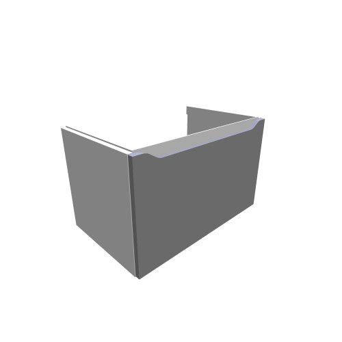 Laufen / Moderna plus / 435111 - (745x458x450)