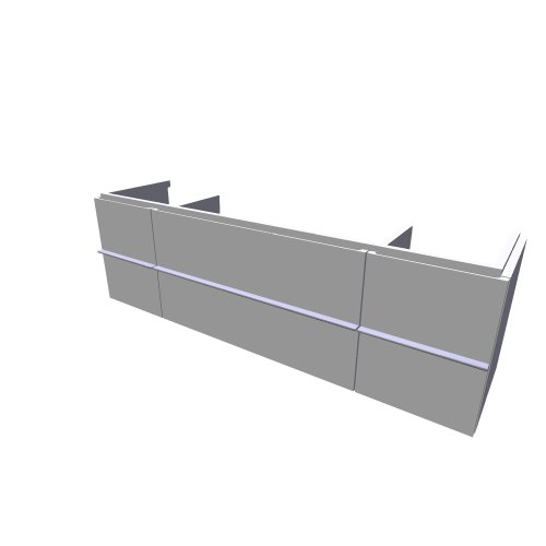 Laufen / Palace / 401353 - (1490x398x460)