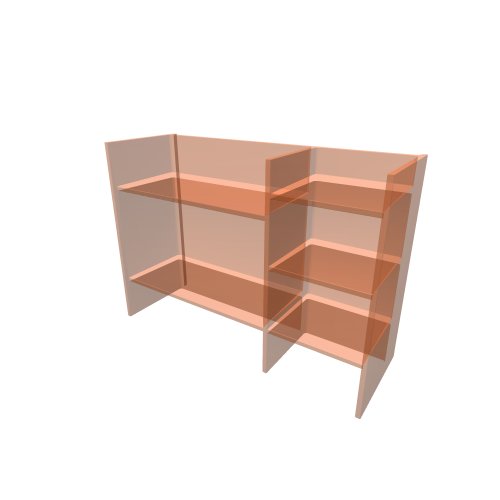 Laufen / Kartell by Laufen / 389331 - (750x260x530)