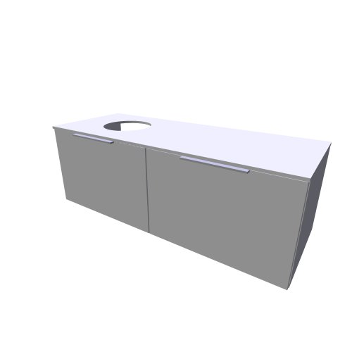 Laufen / Kartell by Laufen / 407902 - (1195x470x413)