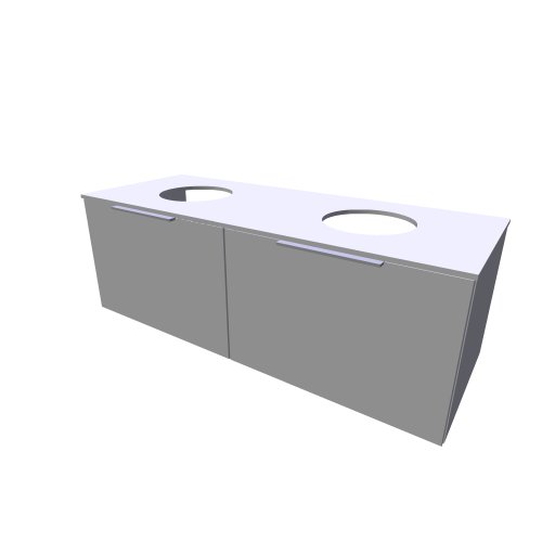 Laufen / Kartell by Laufen / 407904 - (1197x470x413)