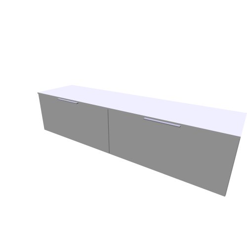 Laufen / Kartell by Laufen / 408000 - (1788x470x413)