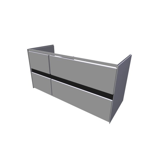 Laufen / Palomba collection / 407304 - (1185x473x590)