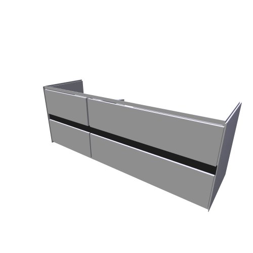 Laufen / Palomba collection / 407404 - (1587x473x590)